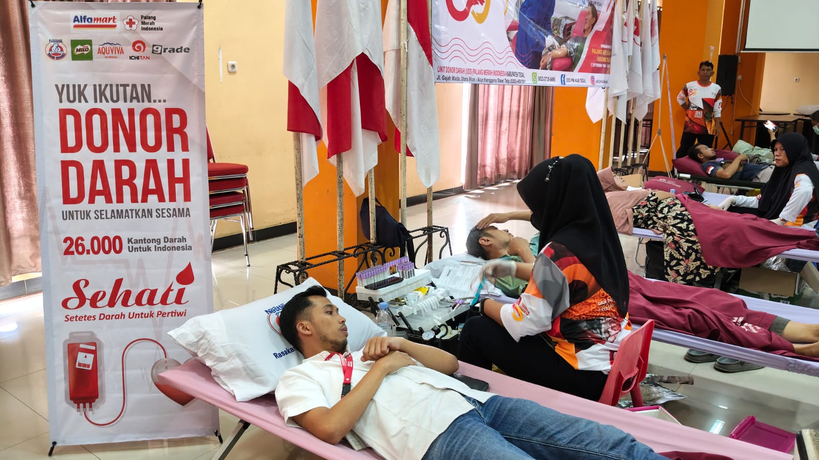 Alfamart Gelar Donor Darah, Targetkan 26 Ribu Kantong 