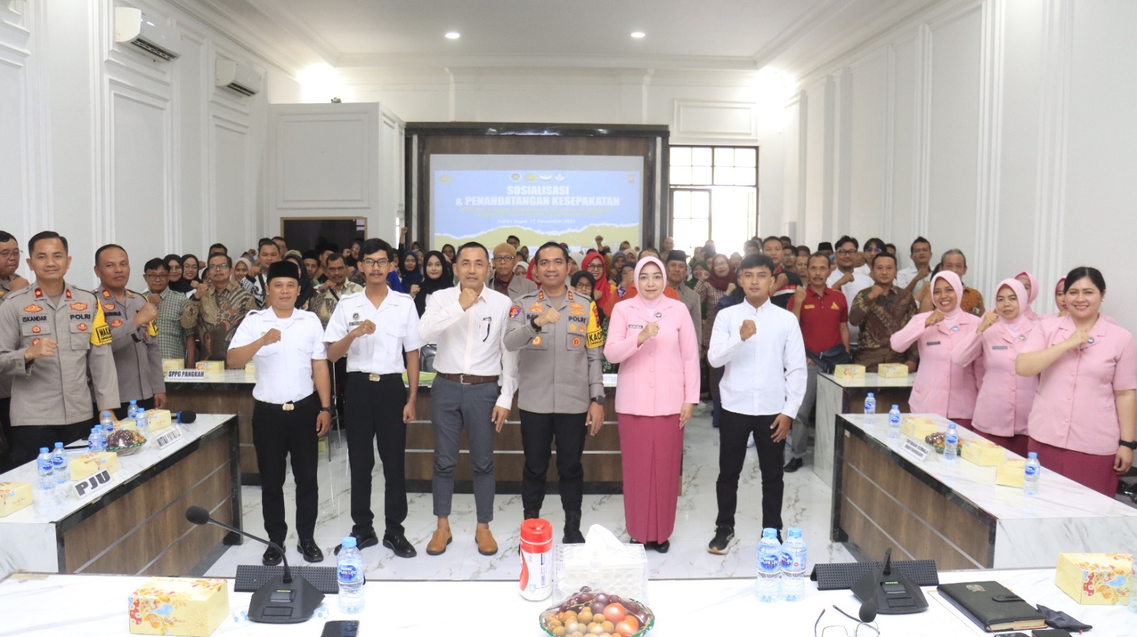 Dukung Program Makan Bergizi Gratis di Kabupaten Tegal, Polres Dirikan 4 Dapur SPPG 