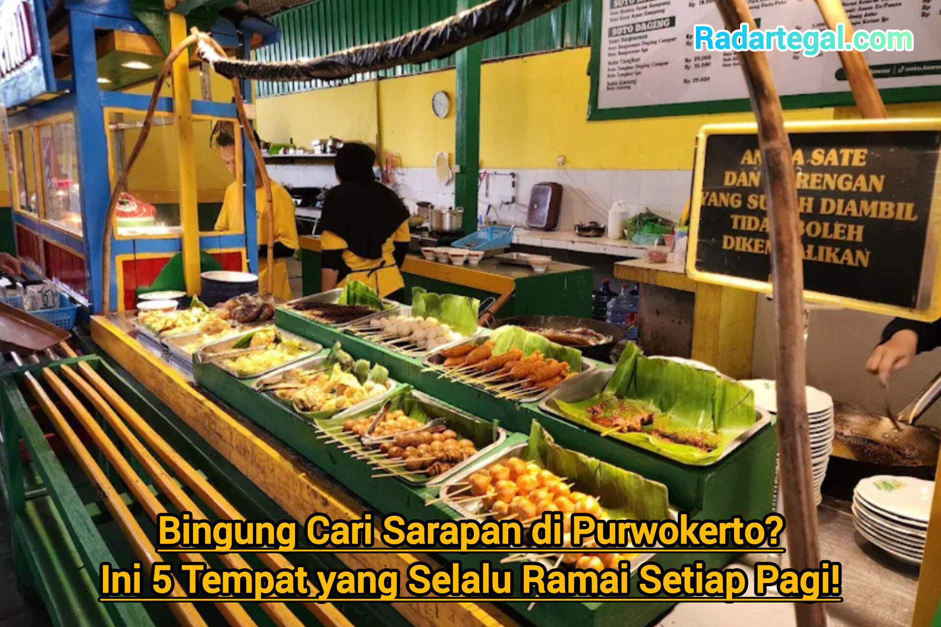 Bingung Cari Sarapan di Purwokerto? Ini 5 Tempat yang Selalu Ramai Setiap Pagi!