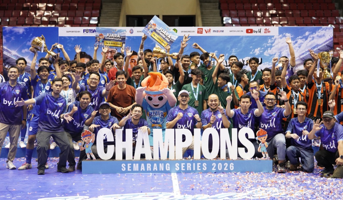 Juara Futsal Semarang Berpeluang Raih Beasiswa dan Kontrak Pro