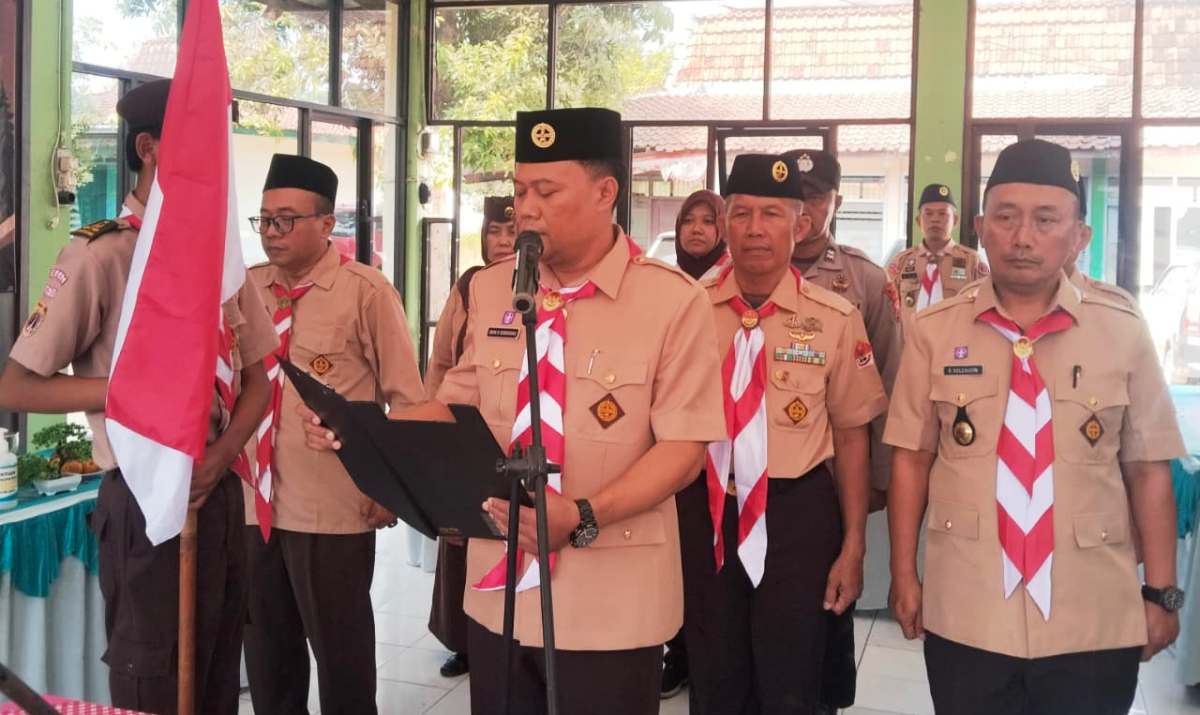 Fokus Cetak Pramuka Garuda, Pengurus Kwarran Pramuka Lebaksiu Tegal 2026–2029 Resmi Dilantik