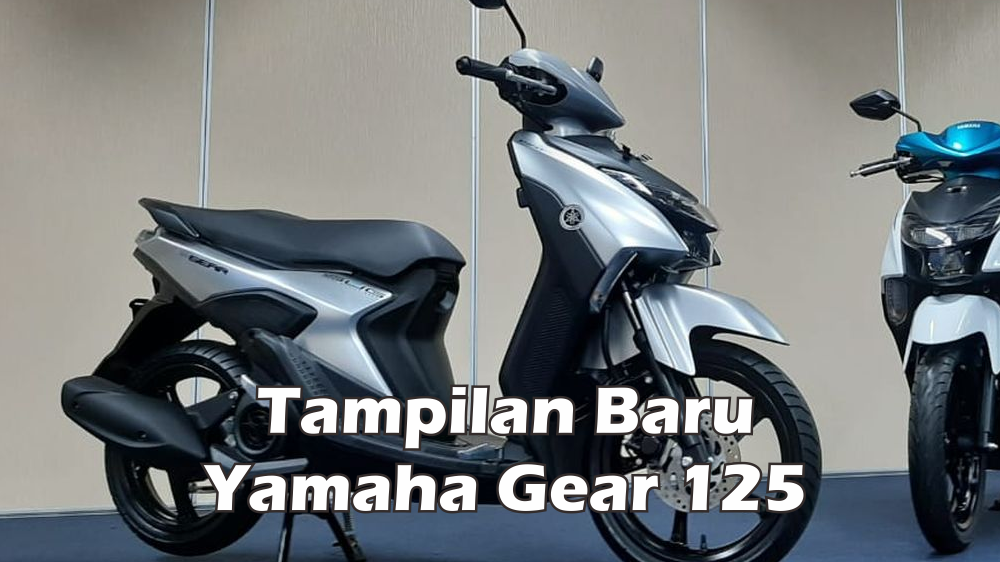 Yamaha Gear 125 Makin Ganteng Makin Kalem dengan Warna Biru, Harga Mulai Rp18 Jutaan