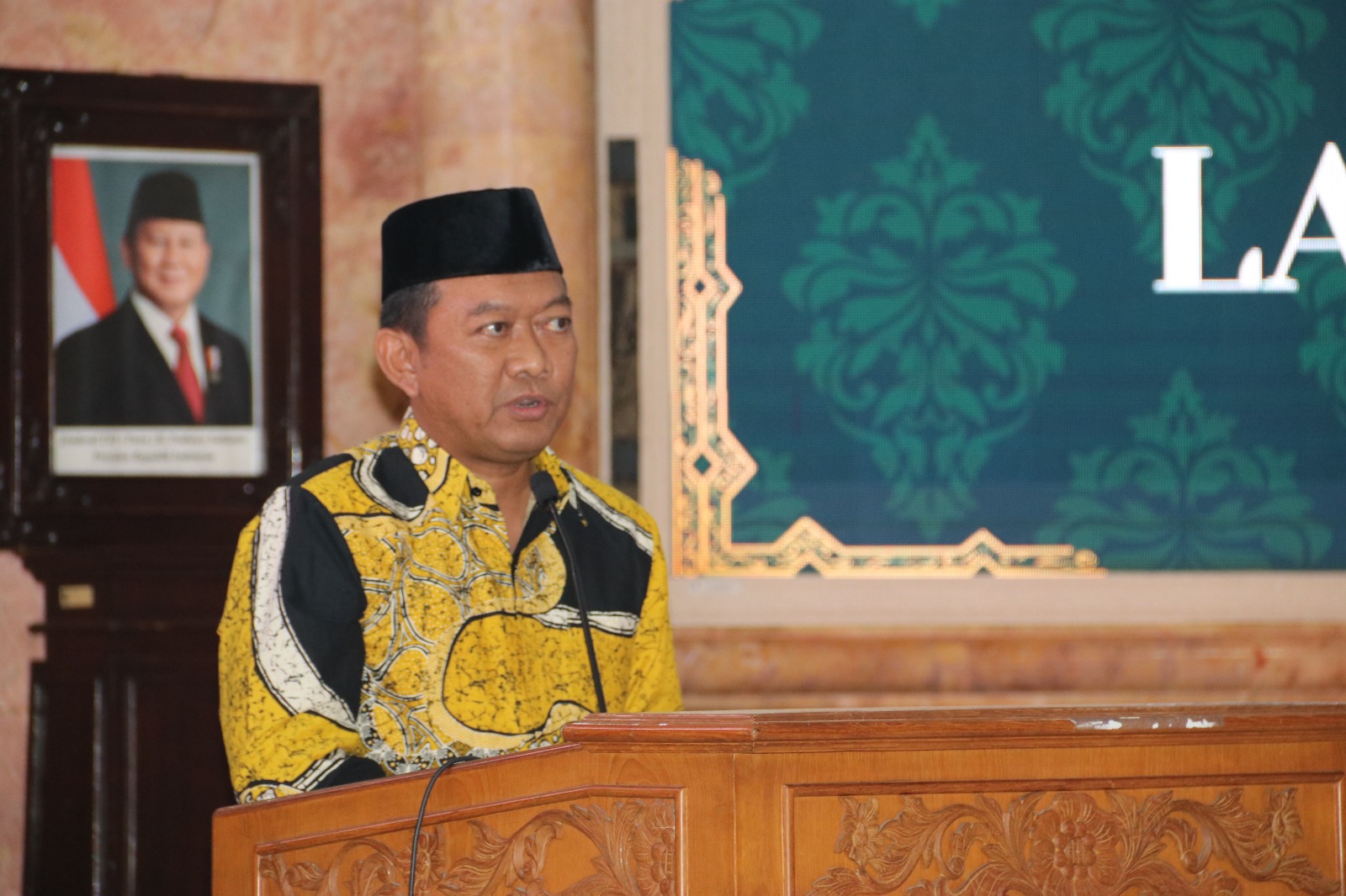 Pj Wali Kota Tegal Hadiri Pelantikan Pengurus LAZISNU