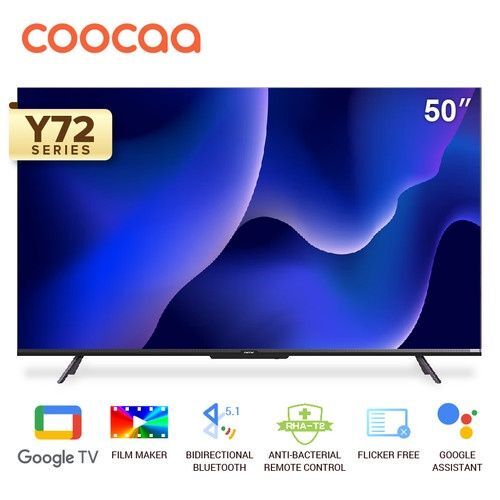 Keunggulan Smart TV Coocaa Y72 Series, Materialnya yang Kokoh Hingga Fitur Kesehatan Mata yang Bikin Nyaman