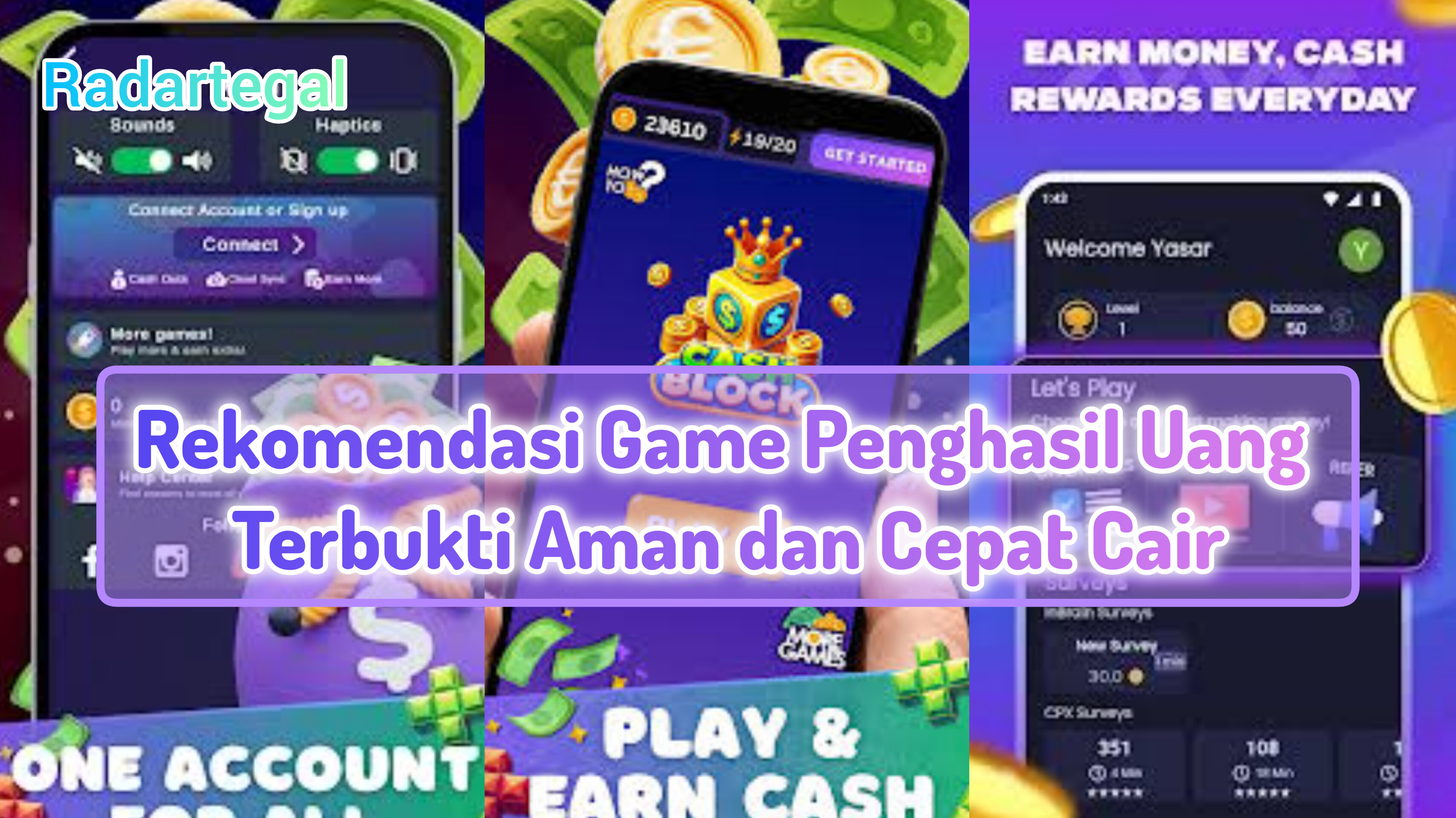 Mau Dapat Rp100.000 Setiap Hari? Coba 3 Game Penghasil Uang Ini!