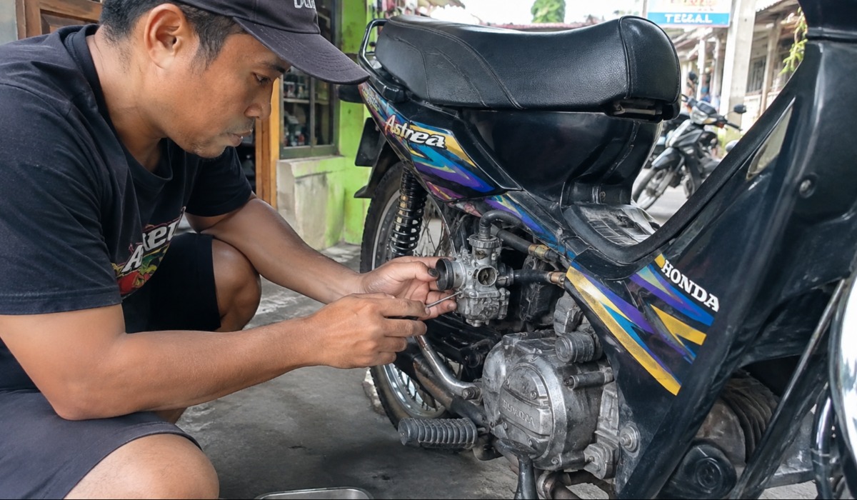 Cara Setting Karburator Irit Motor Bebek Tua: Hemat Bensin dan Tetap Bertenaga