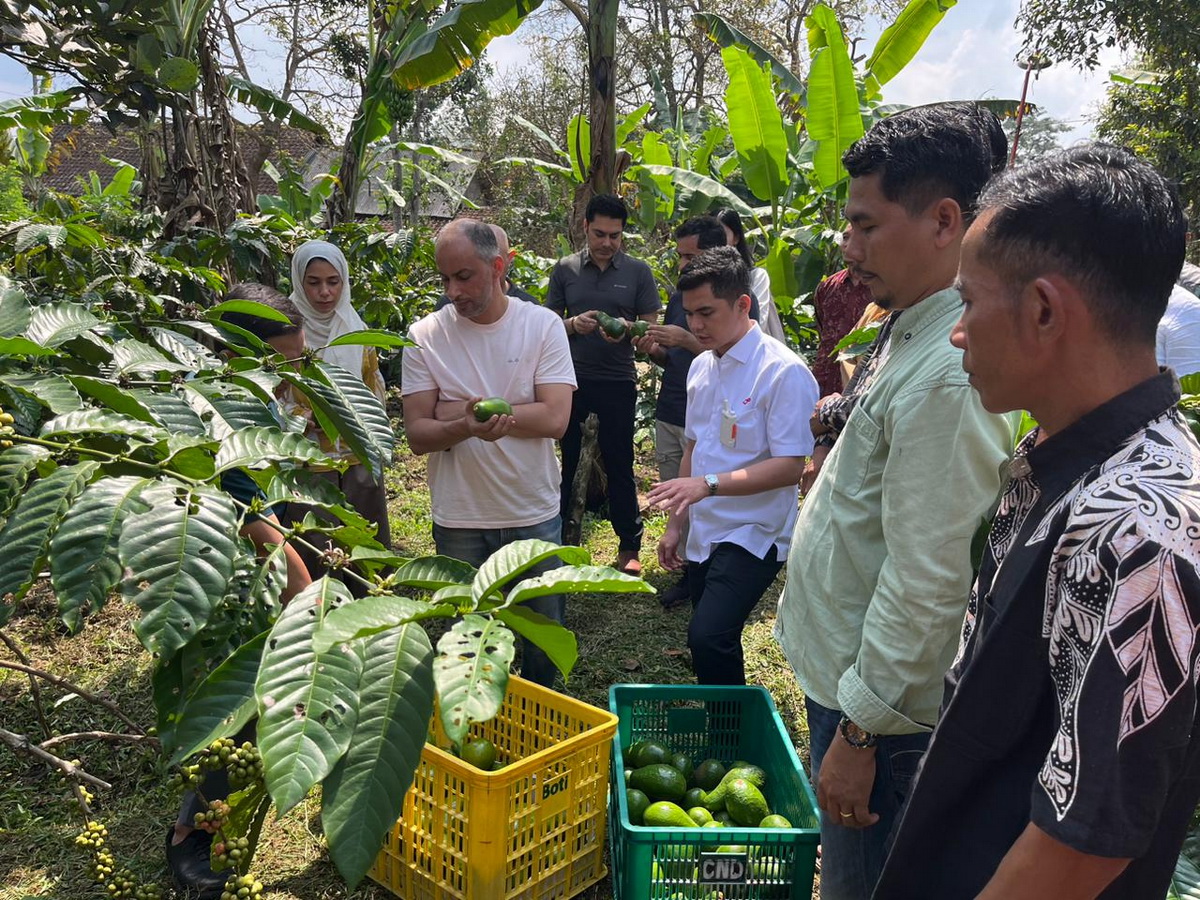 Kunjungan ke Peron Kendal, The Zayed Foundation Ingin Kembangkan Pasar Alpukat-Gula Aren