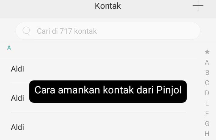 6 Cara Amankan Kontak dari Pinjol, Salah Satunya Selektif Jangan Asal Klik Tautan