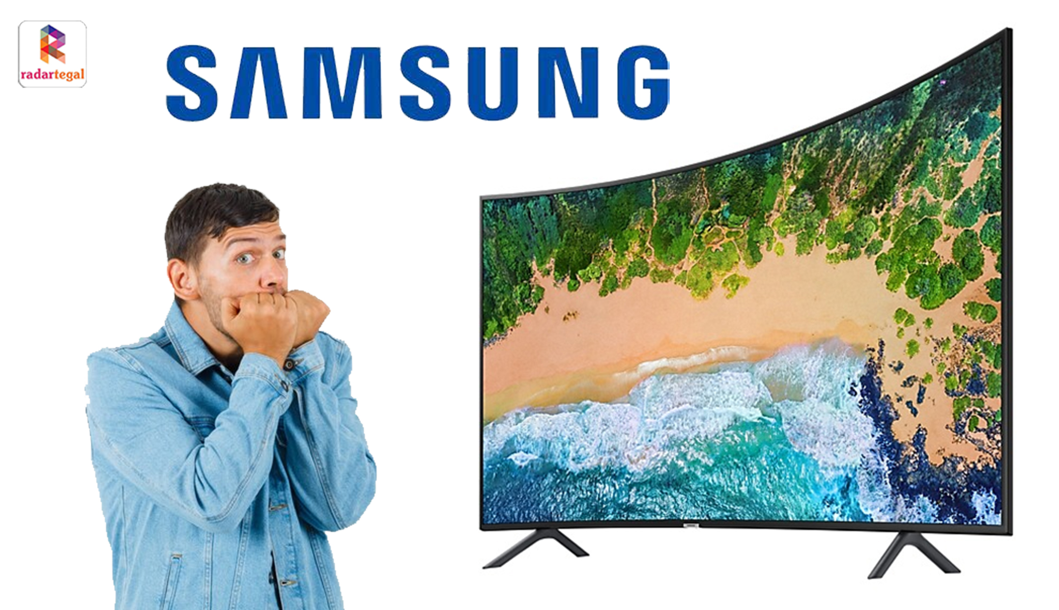 Review UHD Smart TV Samsung NU7300 55 inch 4K, Layar Digital Melengkung Terbaik plus Audio Dolby