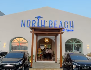 Balinya Tegal! North Beach Cafe Tegal Hadirkan Tempat Nongkrong Bernuansa Pantai ala Bali