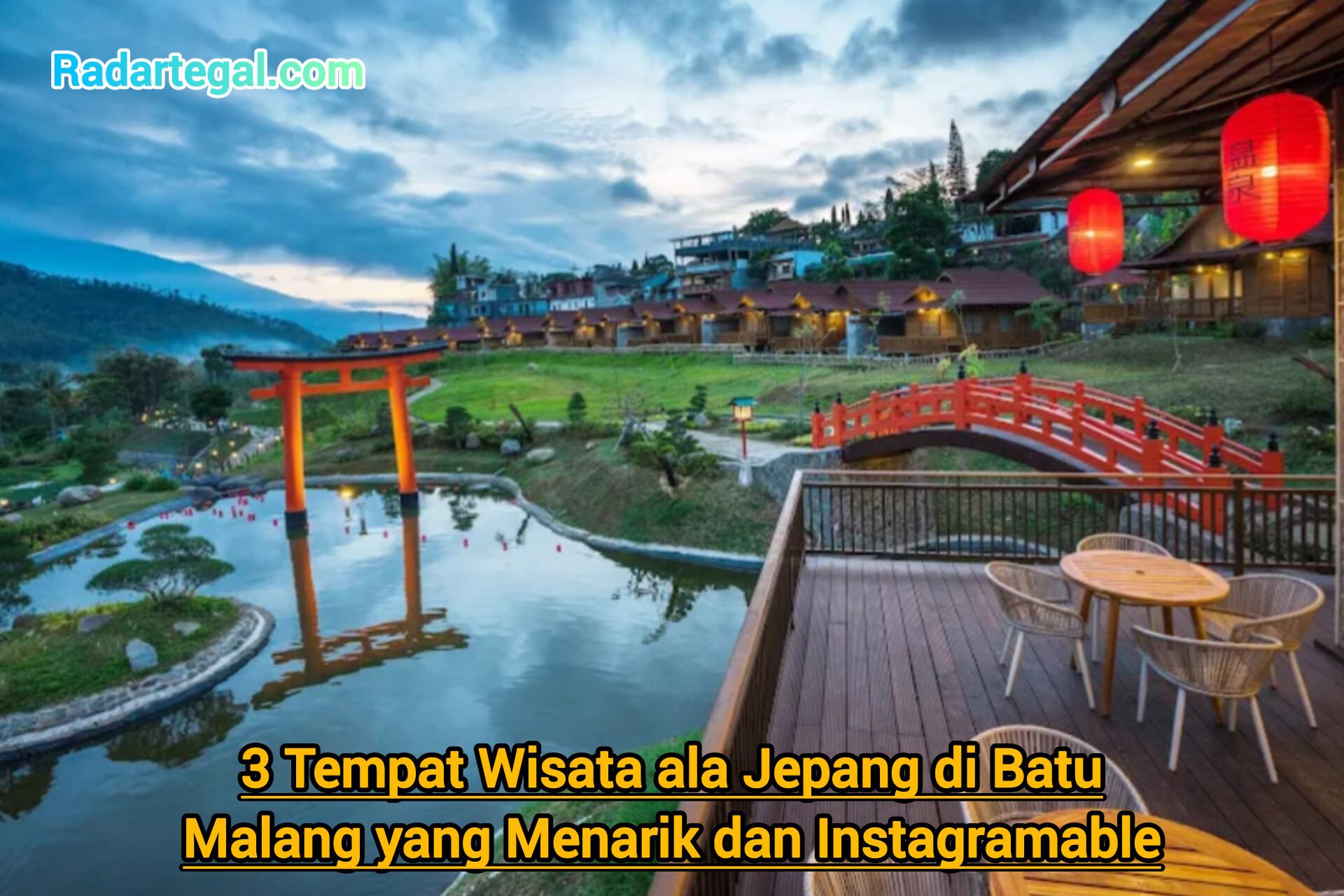 3 Tempat Wisata ala Jepang di Batu Malang yang Menarik dan Instagramable