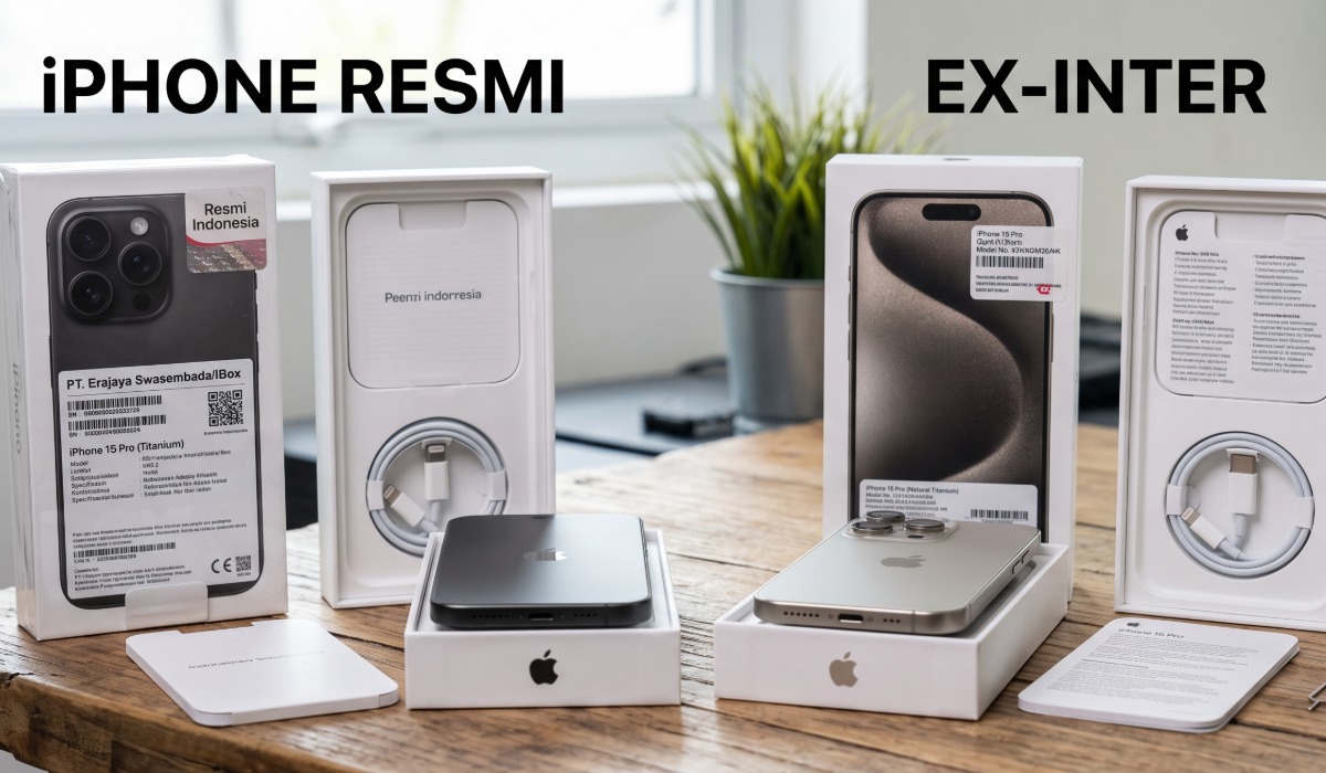 Beli iPhone Resmi vs Ex-Inter: Perbandingan Garansi, Harga, dan Risiko Keamanannya
