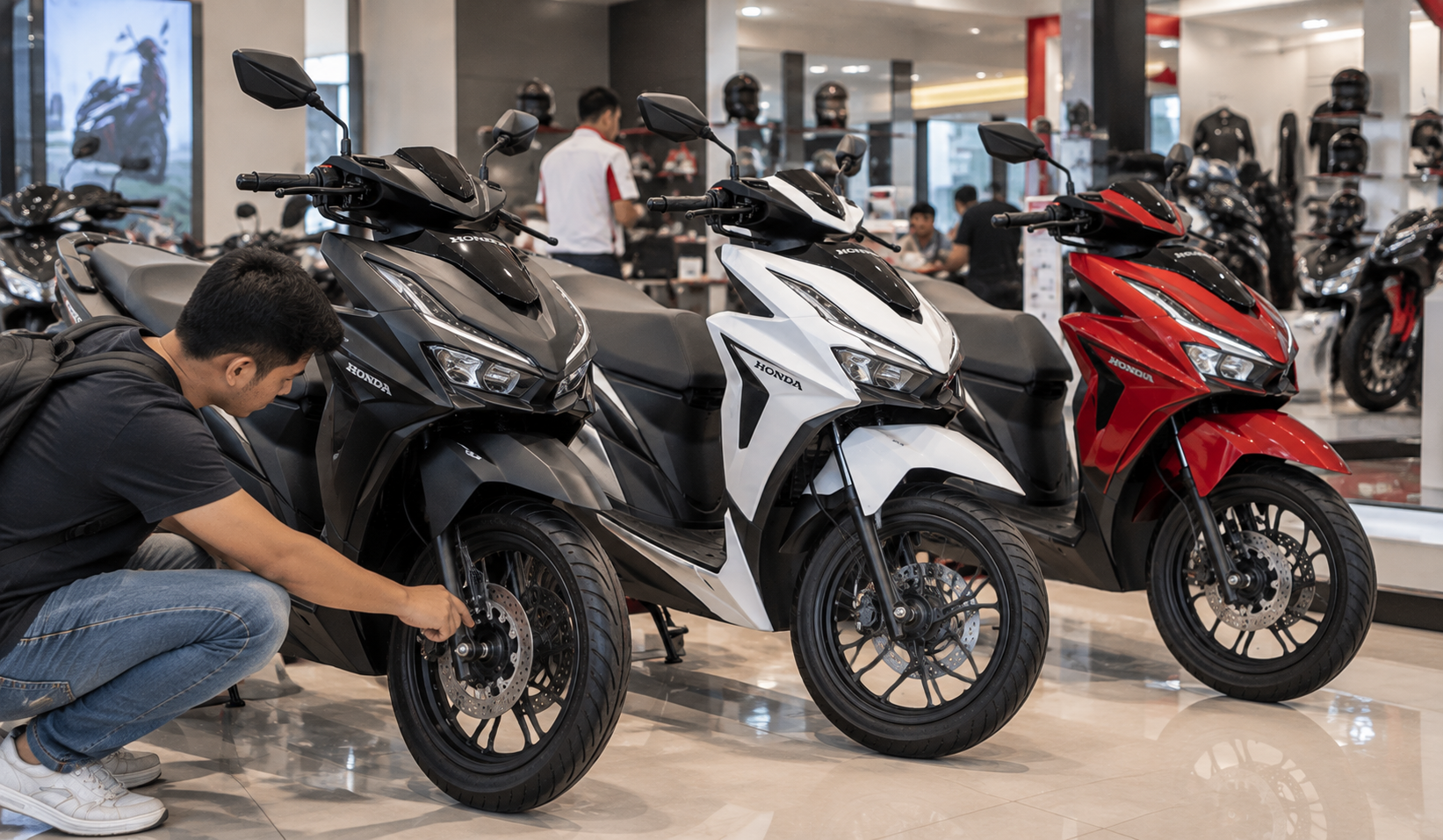 Honda Vario Evo 160 Punya ABS di Varian Tertentu, Apa Bedanya dengan CBS?