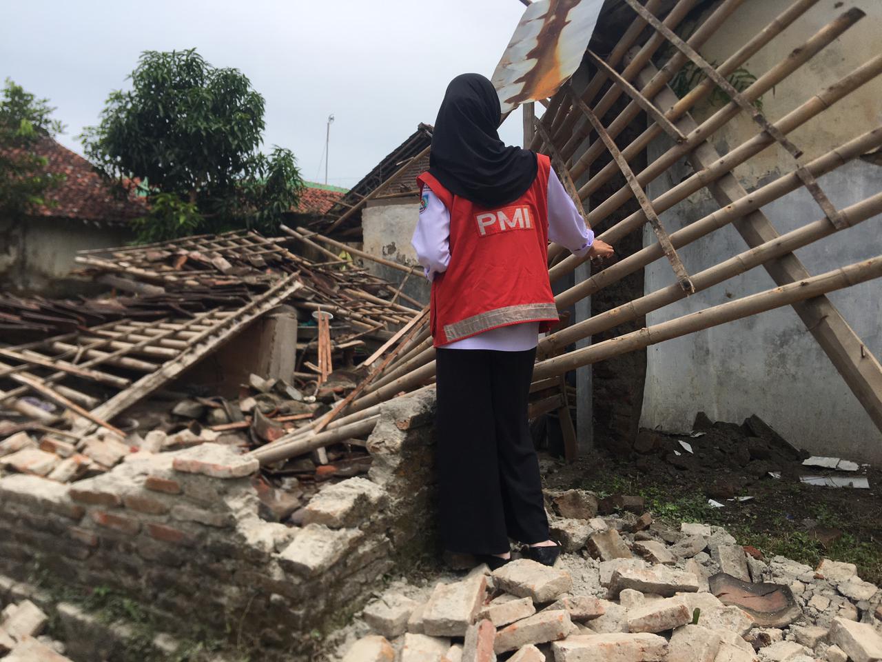 Cuaca Ekstrem, 2 Rumah Warga Tegal Rusak Parah Diterjang Angin Kencang 