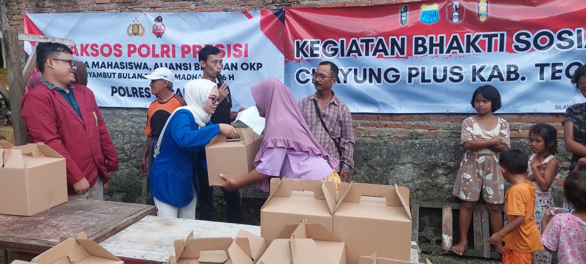 Hebat, Polres Tegal dan Mahasiswa Sambut Ramadan dengan Cara Ini