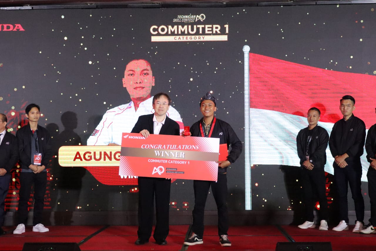 Terbaik! Teknisi AHASS Astra Motor Jateng Juara Umum Kompetisi Level Asia Oceania 