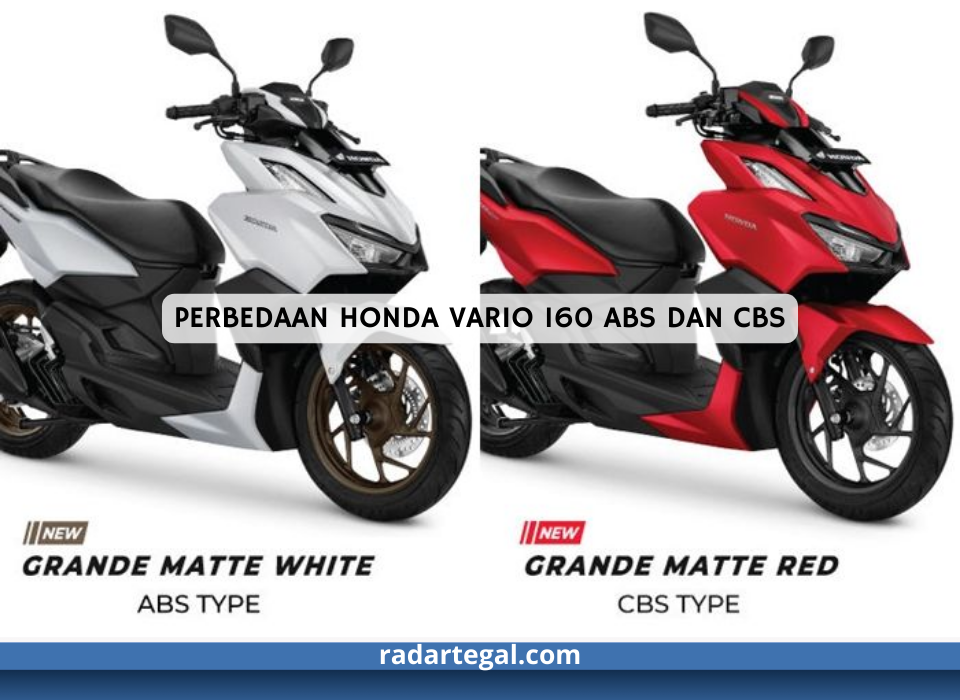 Jarang Diketahui, Ini 6 Perbedaan Honda Vario 160 ABS dan CBS