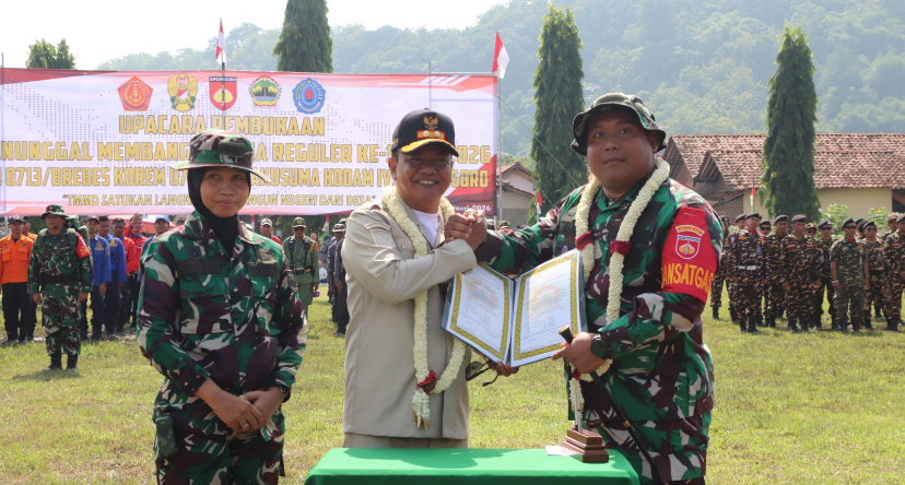 TMMD di Brebes Dibuka, Sejumlah Kegiatan Bakal Digelar di Cikuya