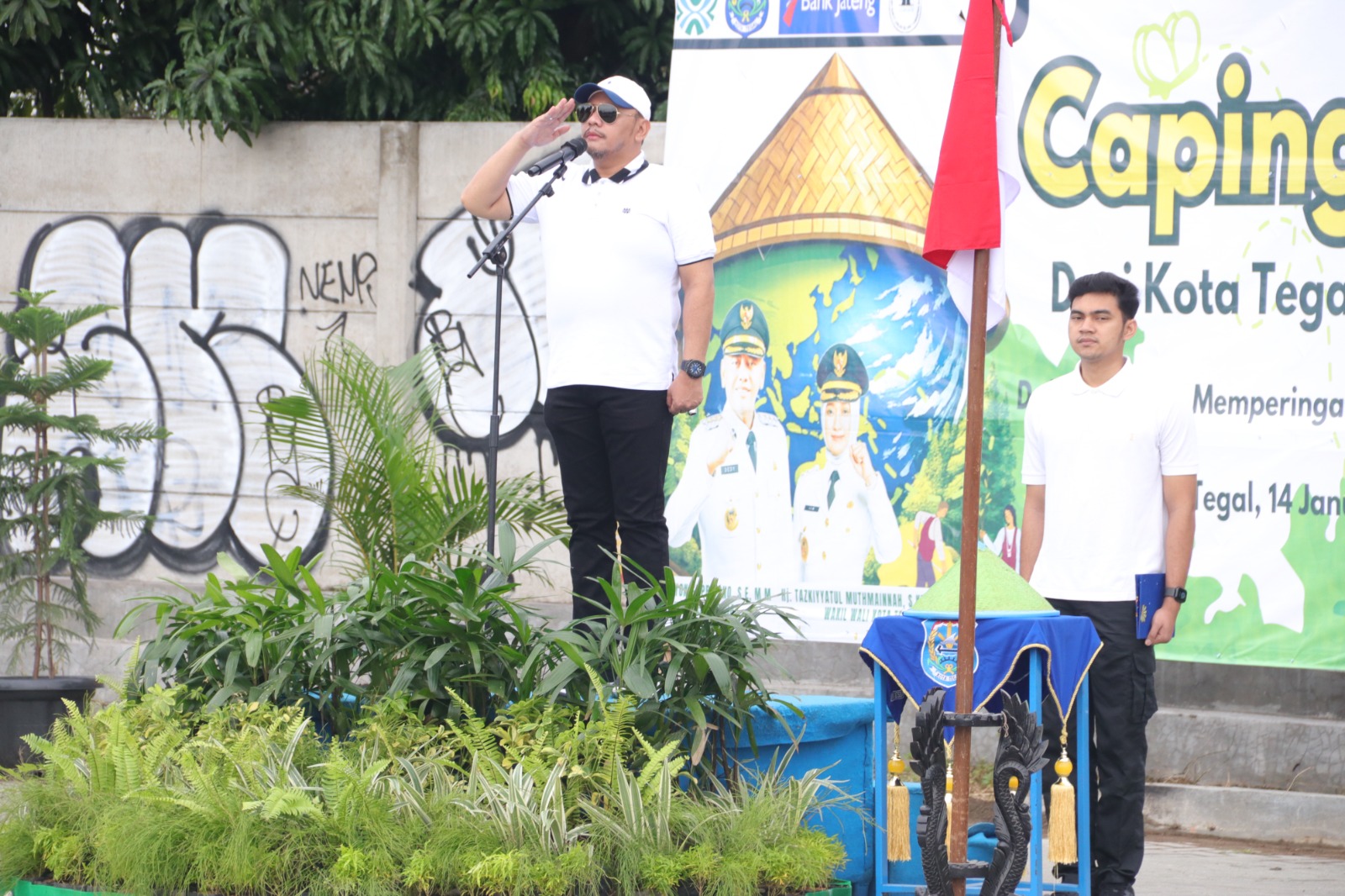 Wali Kota Dedy Yon Pimpin Apel Peringatan Hari Lingkungan Hidup Nasional di Tegal