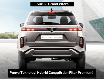 Suzuki Grand Vitara, SUV Modern dengan Teknologi Hybrid Canggih dan Fitur Premium
