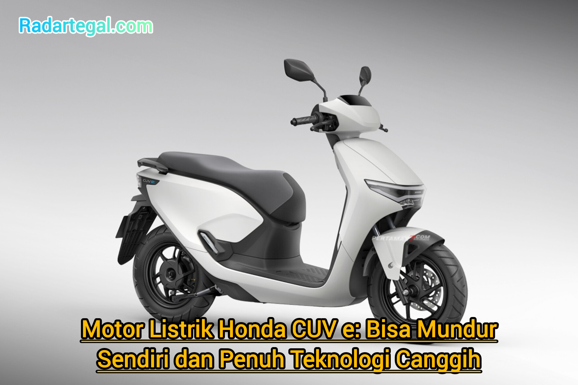 Motor Listrik Honda CUV e: Bisa Mundur Sendiri dan Penuh Teknologi Canggih