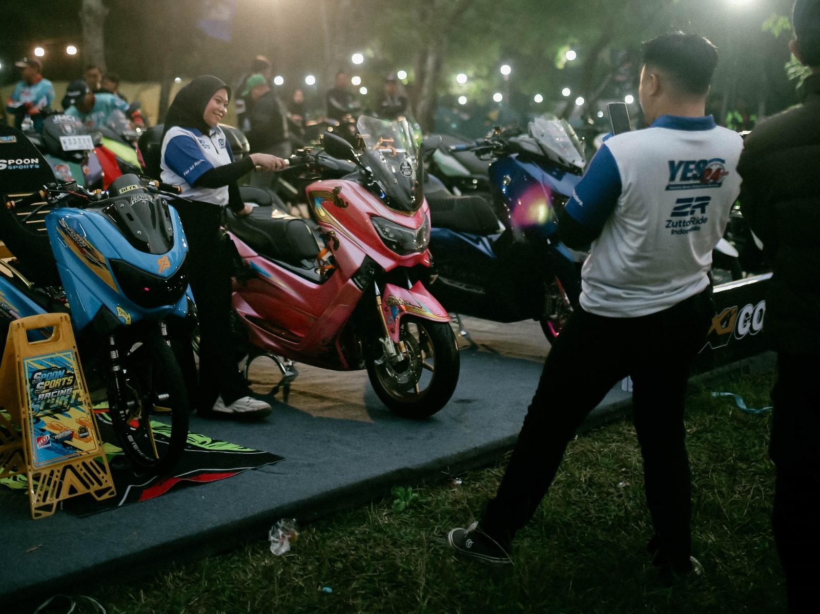 MAXi Yamaha Day 2025, Ratusan Biker Touring dan Camping di Kawasan Coban Rondo Malang   