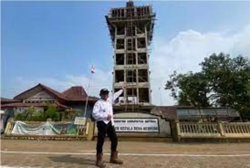 Kereeen! Satu-satunya di Indonesia, Desa di Batang, Jateng Punya Balai Desa Megah 8 Lantai Setinggi 35 Meter