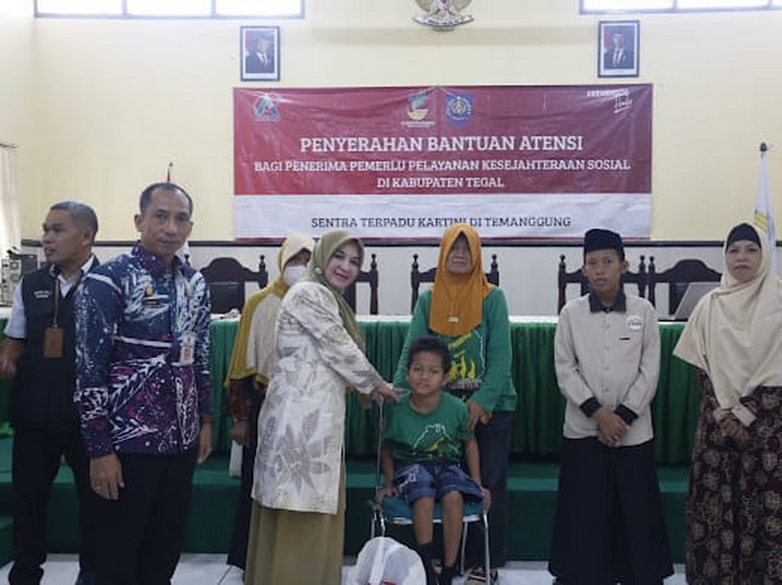 Alhamdulillah, 139 PPKS Kabupaten Tegal Terima Bantuan Atensi Kemensos Rp258 Juta, Berikut Rinciannya