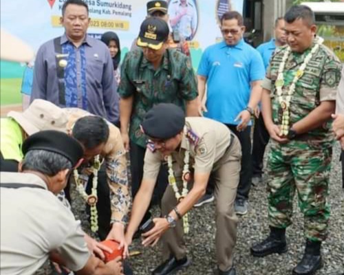 Pasang Patok Anticekcok dan Anticaplok, 8 Desa di Pemalang Serentak Ikut Gemapatas