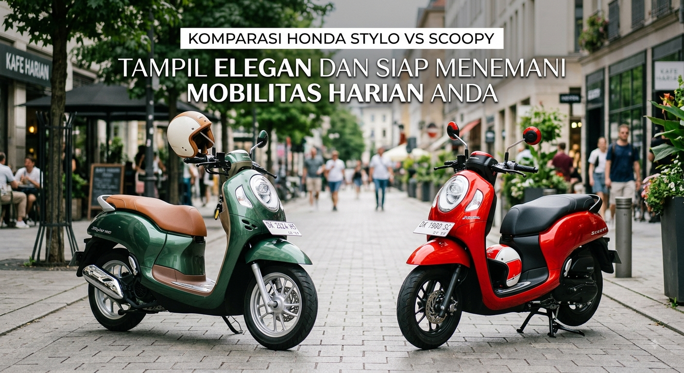 Duel Honda Stylo dengan Scoopy, Mana Yang Paling Tangguh?