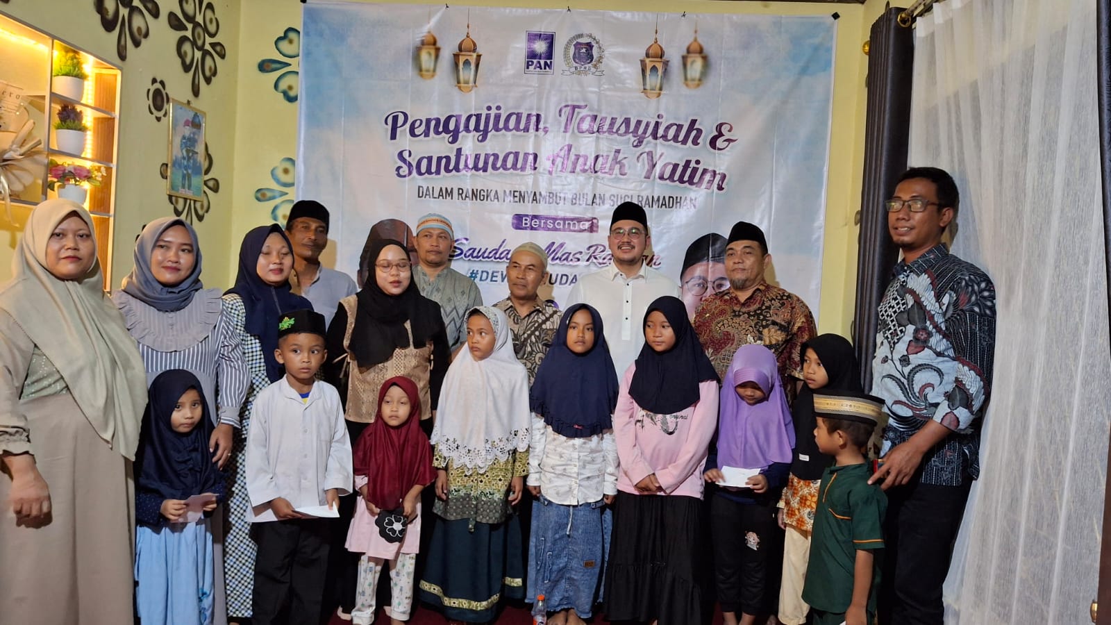 10 Hari Jelang Ramadhan Anggota DPRD Kota Tegal Santuni Anak Yatim