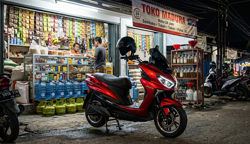 6 Motor Listrik yang Cocok untuk UMKM 2026, Hemat Biaya Operasional