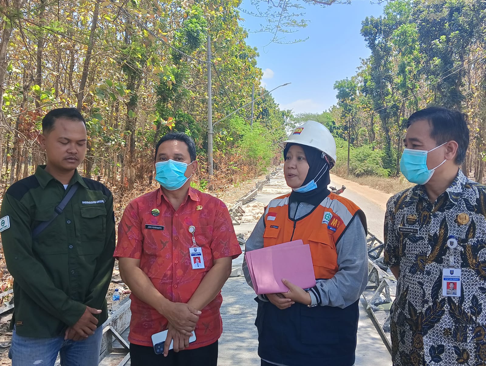 Progres Jalan Margasari-Jedug Kabupaten Tegal 34 Persen, Anggaran yang Disiapkan Rp1,6 Miliar  