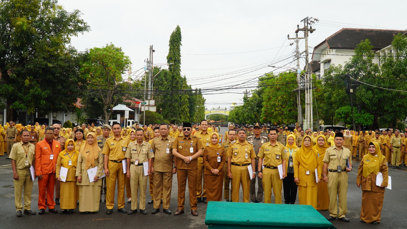 Puasa, 12 ASN di Tegal Naik Pangkat dan Sembilan Lainnya Pensiun