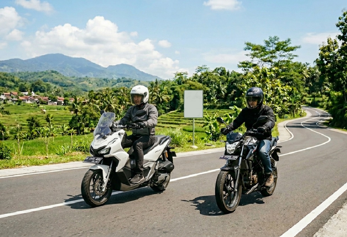 Tips Safety Riding: Trik Rahasia Bikin Motor Matik Irit BBM