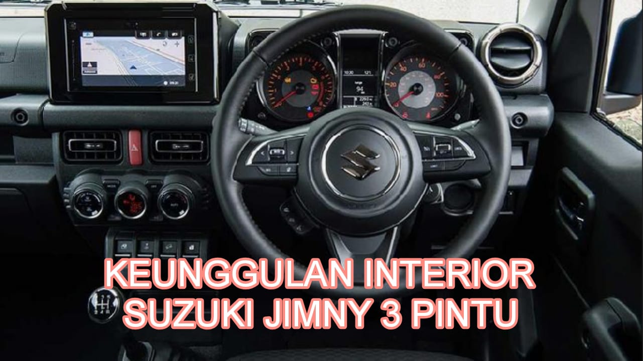 8 Keunggulan Interior Suzuki Jimny 3 Pintu, Nomor 3 Memudahkan Komunikasi di Perjalanan