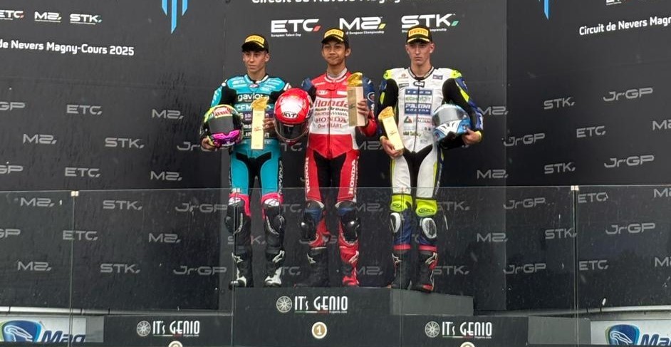 Jadi Juara di ETC Prancis, Pebalap Binaan Astra Honda Kembali Cetak Sejarah