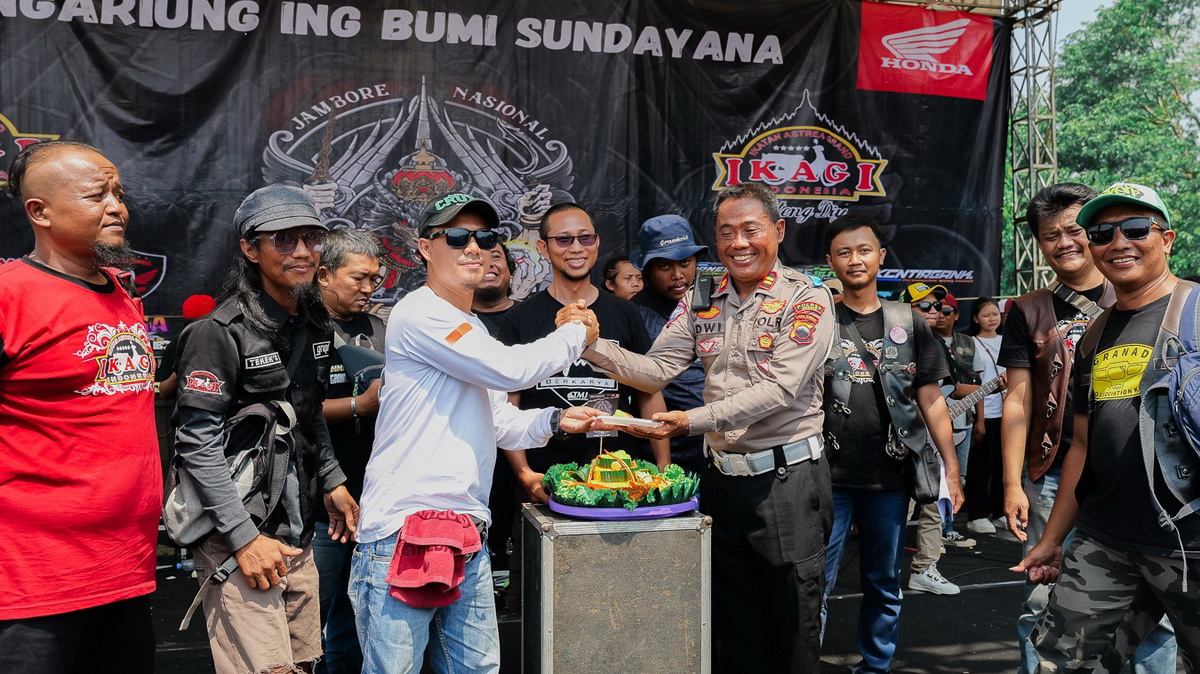 10.000 Bikers Ramaikan Jamnas IKAGI-XV 2025 di Brebes
