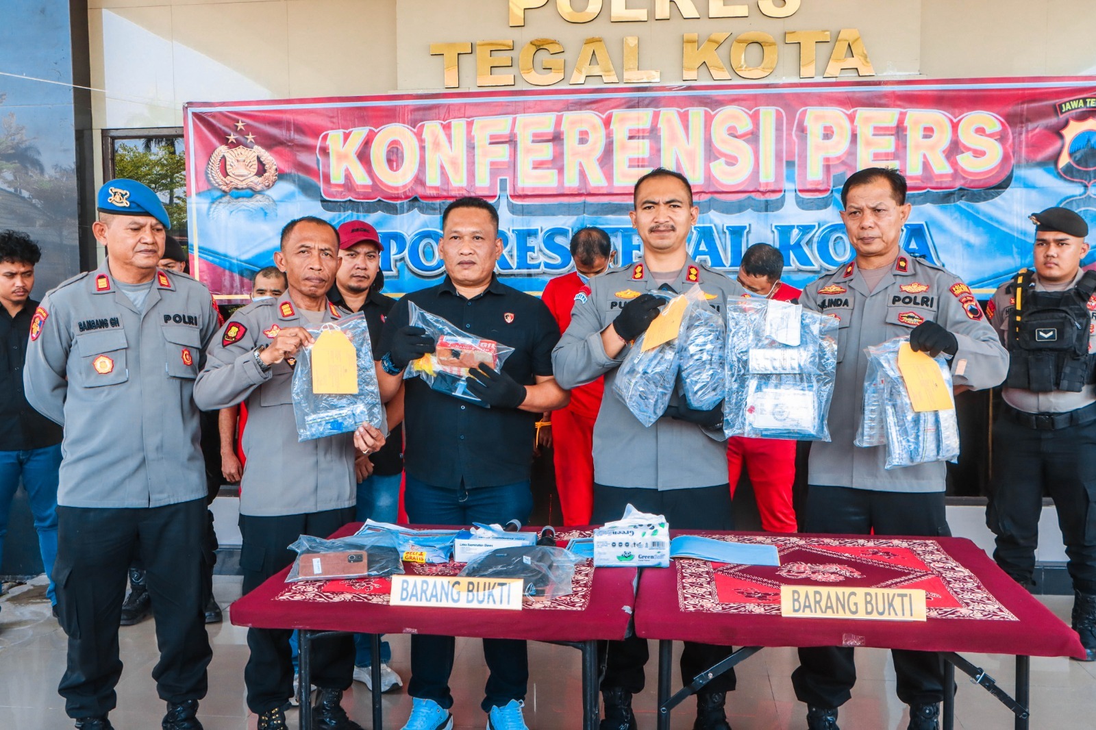 Polisi Sita 14.962 Butir Obat-obatan Berbahaya dari 55 Kasus Peredaran Narkotika di Tegal