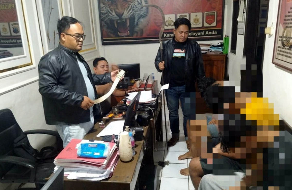 Warga Batang Gempar! 7 Remaja Bawa Celurit Diringkus Polisi Sebelum Tawuran Pecah