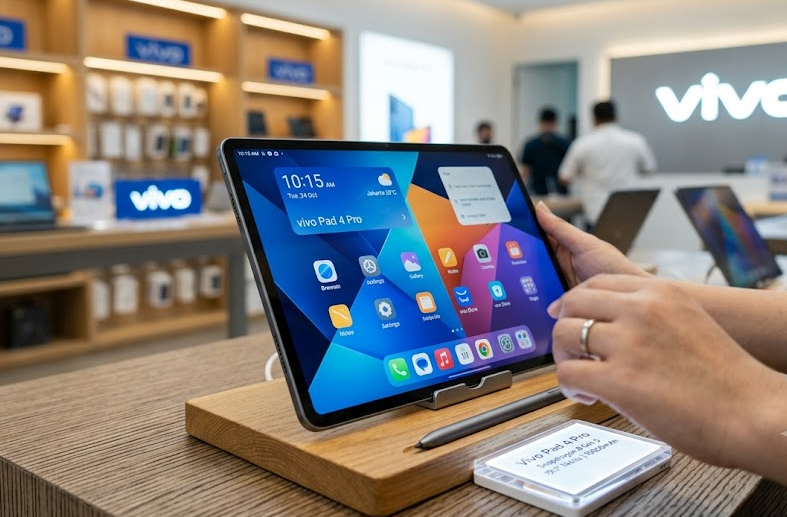 Vivo Pad 4 Pro: Tablet Premium Menengah, Alternatif Laptop untuk Mahasiswa Desain dengan Stylus Super Akurat