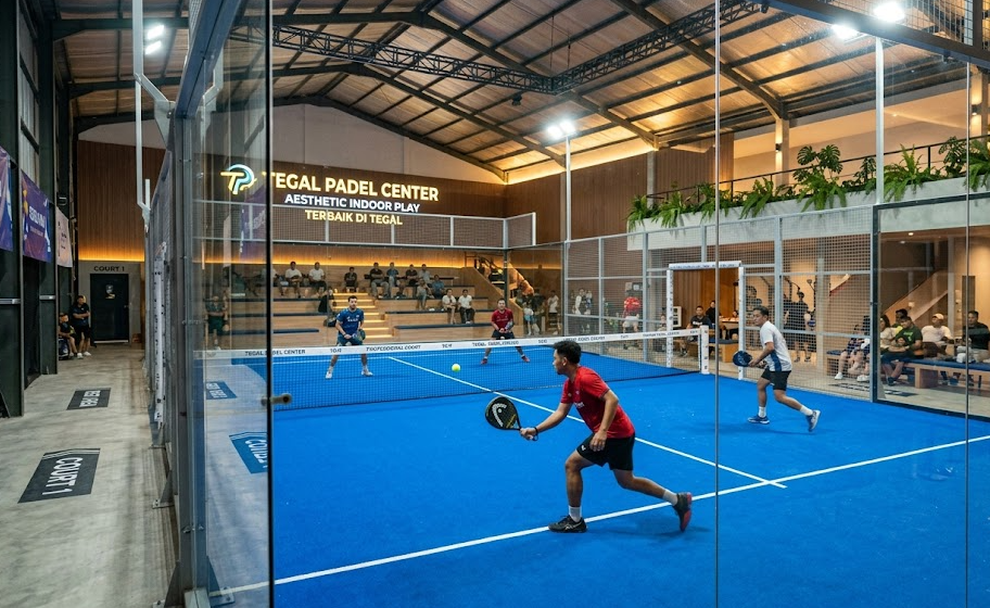 5 Daftar Lapangan Padel di Tegal Terlengkap 2026, Lokasi dan Jam Operasional