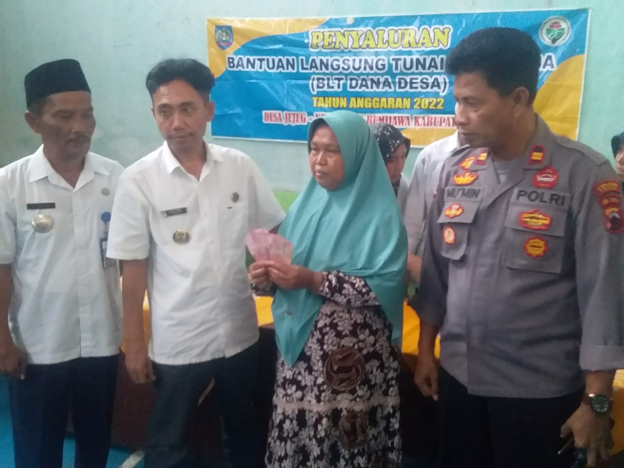 BLT Dana Desa Jejeg Kabupaten Tegal Tahap III Sebesar Rp900 Ribu Cair, Disalurkan ke 149 KPM