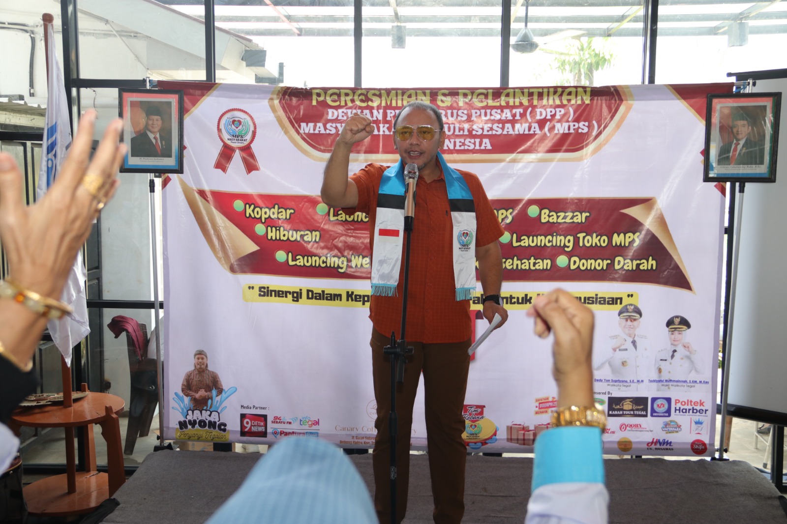 Wali Kota Tegal Dedy Yon Lantik Dewan Pembina MPS