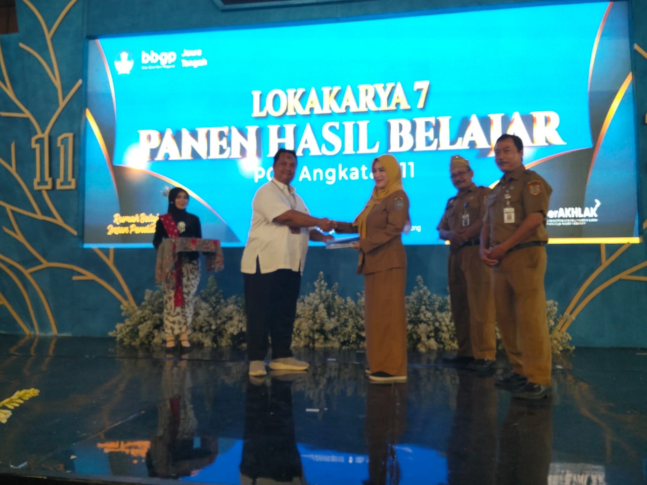 Lokakarya, BBGP Jateng Serahkan 223 Calon Guru Penggerak Kabupaten Tegal  