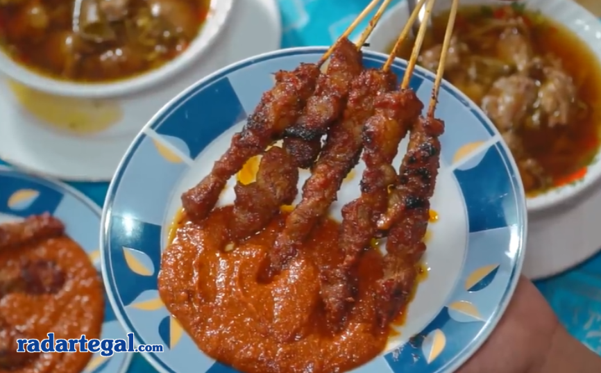 Dua Ikon Kuliner Pantura, Ini Perbedaan Sate Loso Pemalang dan Sate Kambing Tegal