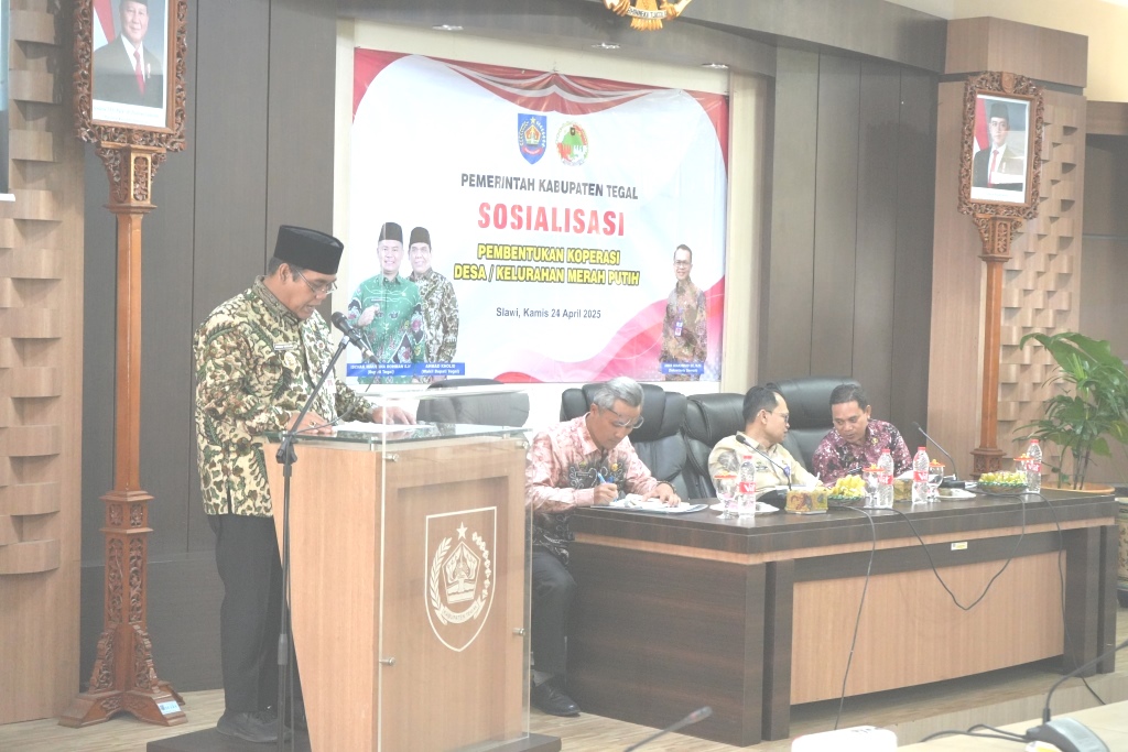 Musdesus Pembentukan Tim Percepatan KDMP di Kabupaten Tegal Segera Digelar, Wabup Bilang Peluang Emas Desa