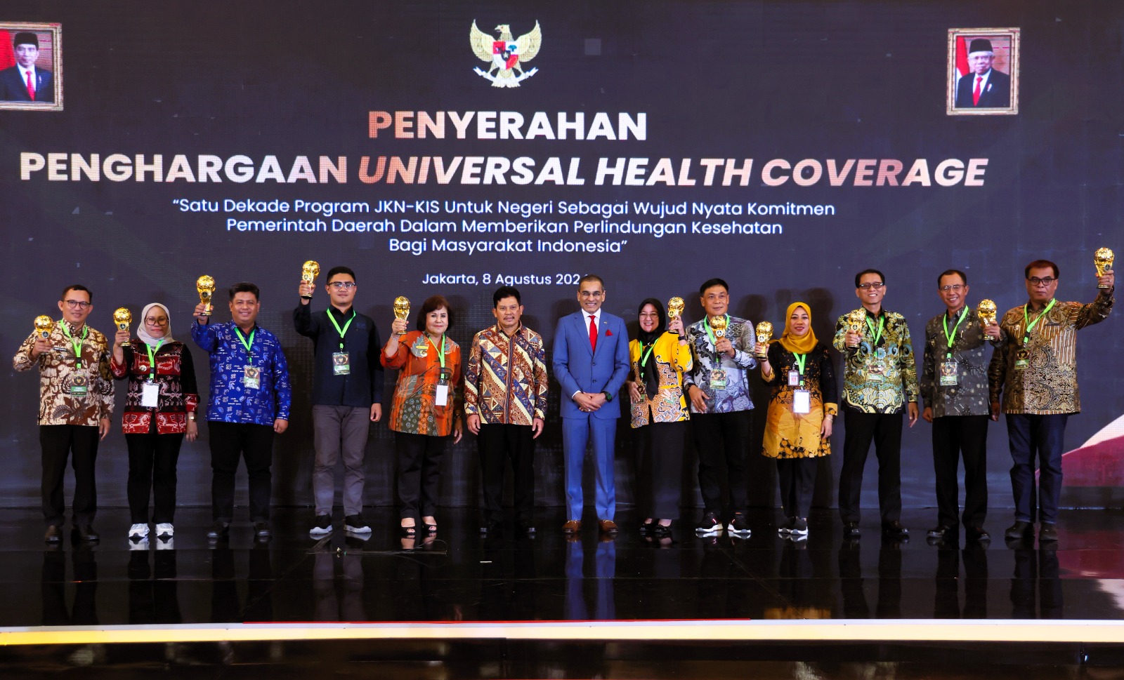 Raih Penghargaan UHC Award 2024, Pemkab Tegal Masuk Kategori Pratama