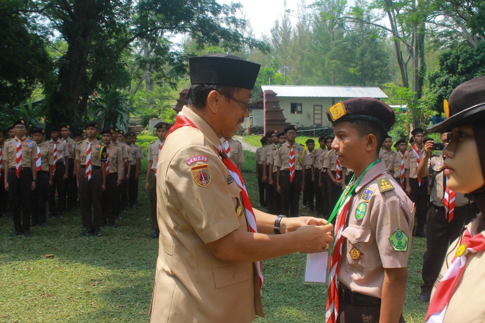 Ratusan Pramuka Saka Bakti Husada Dibina Dinkes Kabupaten Tegal di WKJ  