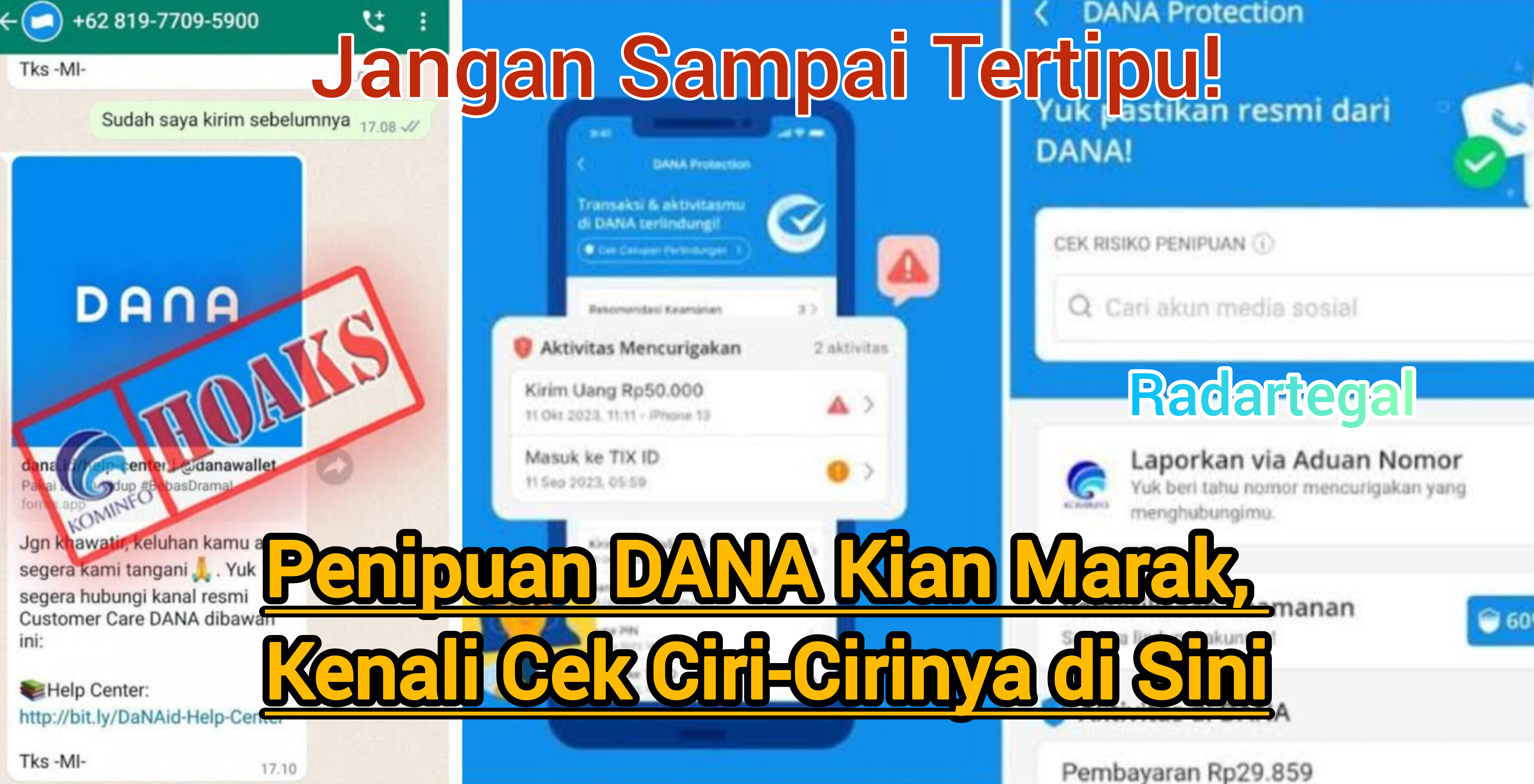 Jangan Sampai Tertipu! Penipuan DANA Kian Marak, Cek Ciri-Cirinya di Sini